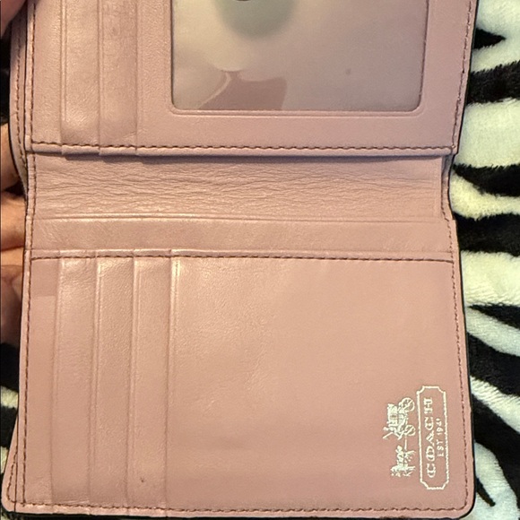 Coach Black and White Patterned Wallet - Picture 6 of 6